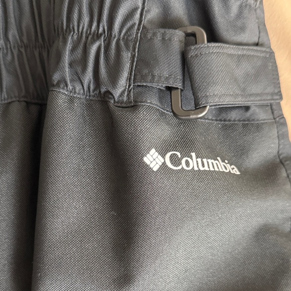 Columbia Youth Kids Black Snow Bibs Size 8 - Picture 5 of 7